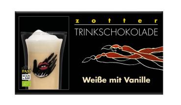 Zotter Trinkschokolade Weiße mit Vanille