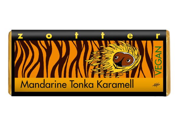 Zotter Schokolade Mandarine Tonka Karamell - vegan