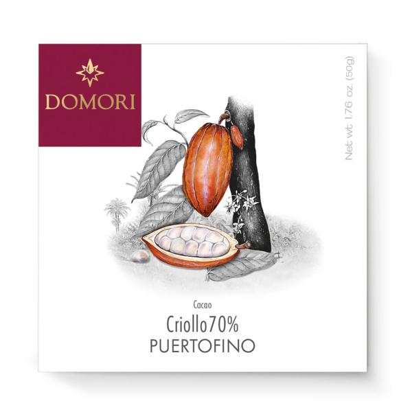 Domori Puertofino 70% Kakaoanteil - Criollo