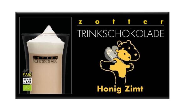 Zotter Trinkschokolade Honig-Zimt
