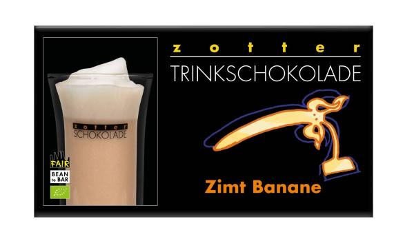 Zotter Trinkschokolade Zimt-Banane